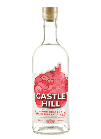 blood orange and raspberry gin